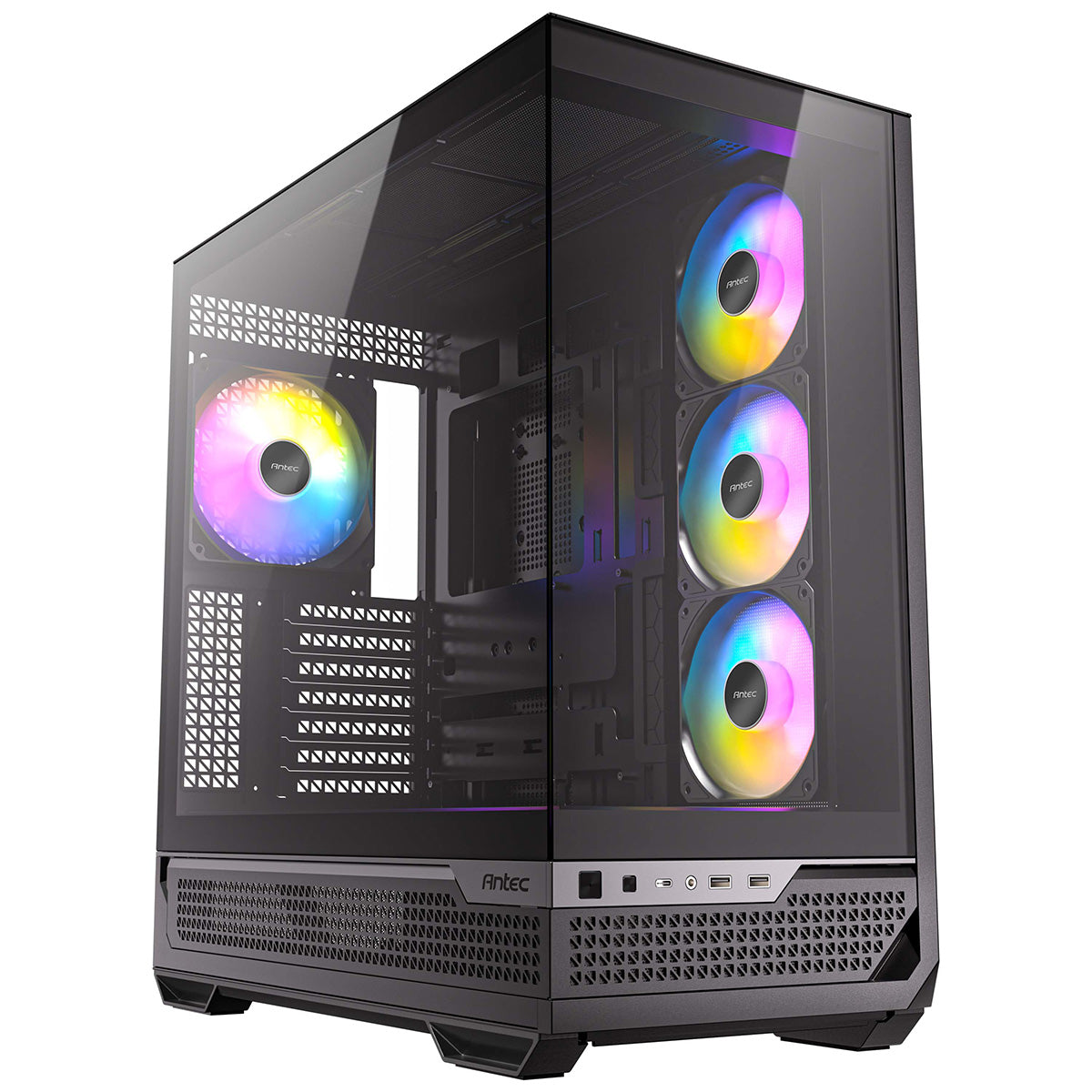 ANTEC Antec Constellation C7 ARGB ミドルタワー 冷却PCケース ピラーレス式 ブラック 強化ガラスパネル搭載