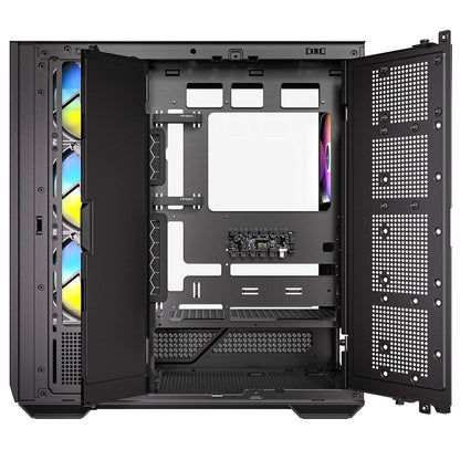 ANTEC Antec Constellation C7 ARGB ミドルタワー 冷却PCケース ピラーレス式 ブラック 強化ガラスパネル搭載