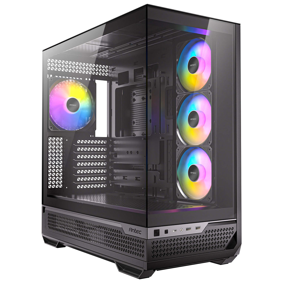 ANTEC Antec Constellation C7 ARGB ミドルタワー 冷却PCケース ピラーレス式 ブラック 強化ガラスパネル搭載