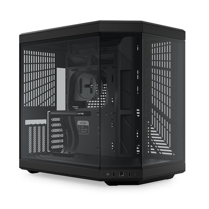 冷却 PCケース ハイト HYTE Y70 Black  ミドルタワー パノラマ強化ガラス ブラック
