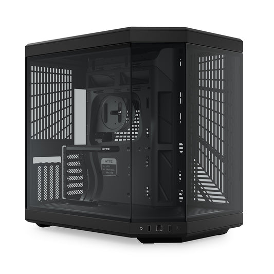 冷却 PCケース ハイト HYTE Y70 Black  ミドルタワー パノラマ強化ガラス ブラック