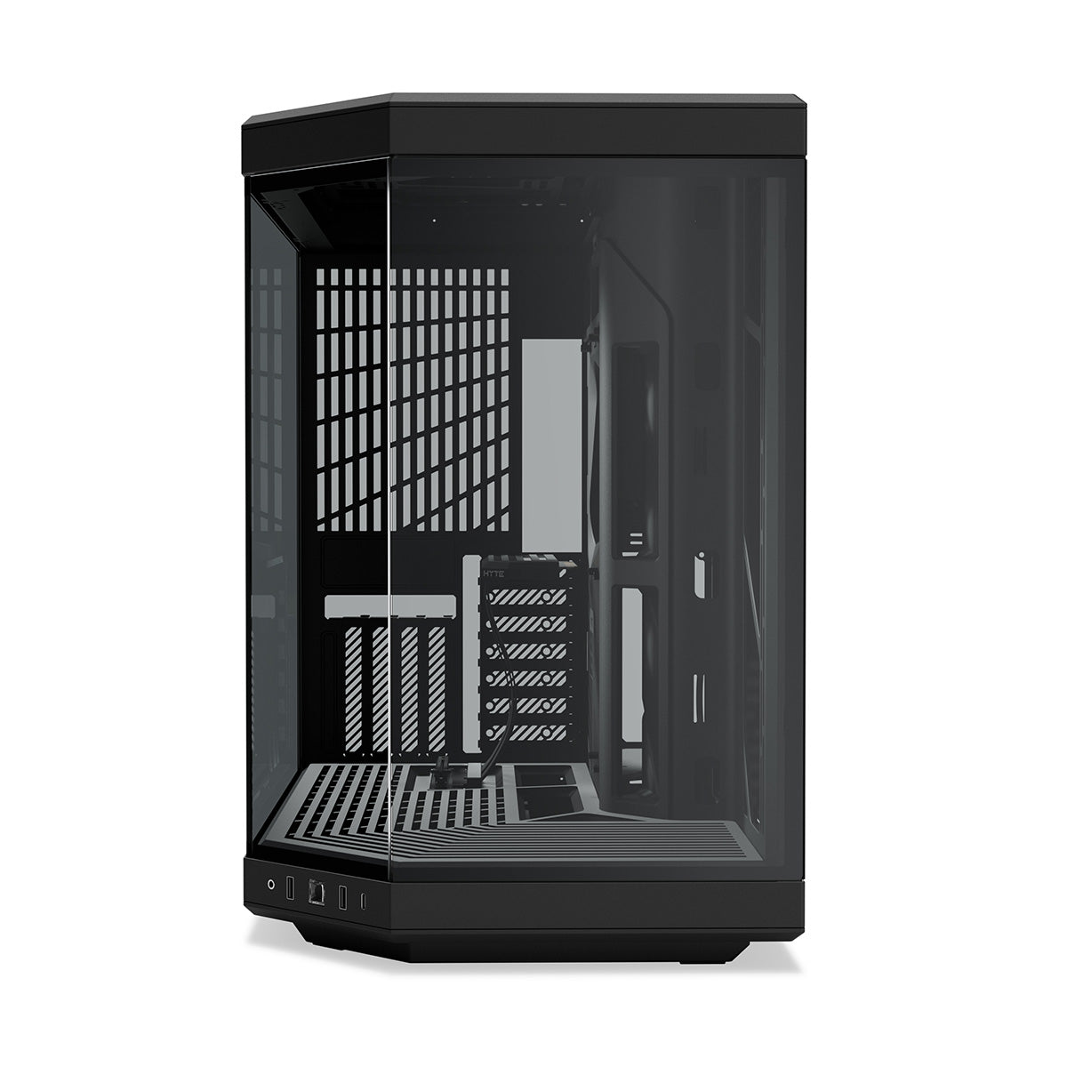冷却 PCケース ハイト HYTE Y70 Black  ミドルタワー パノラマ強化ガラス ブラック