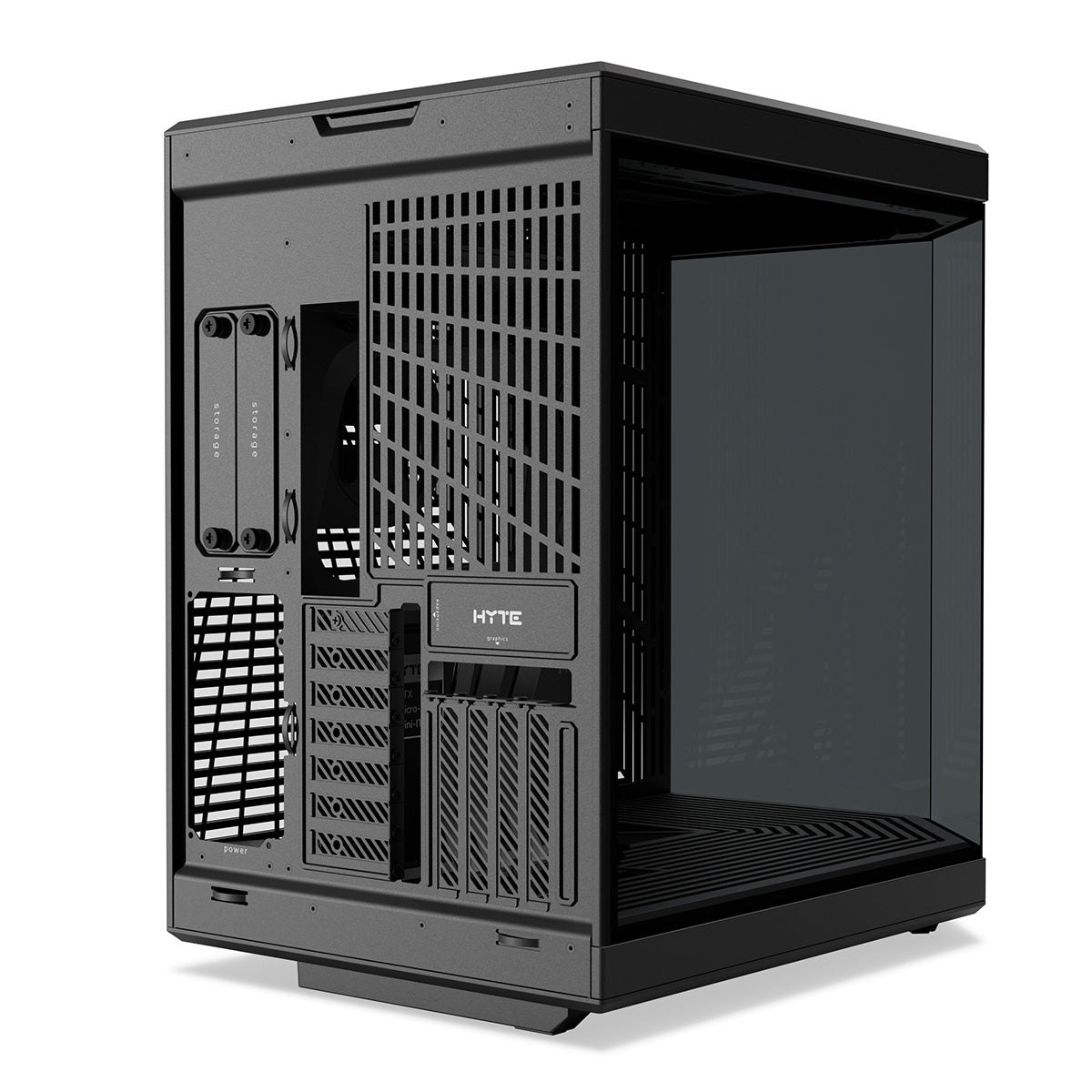 冷却 PCケース ハイト HYTE Y70 Black  ミドルタワー パノラマ強化ガラス ブラック