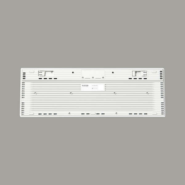 ELECOM エレコム 無線キーボード TK-WS02DMKWH 洗える 抗菌 ホワイト テンキー付き