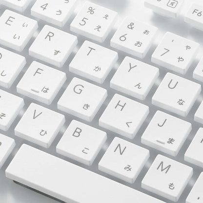 ELECOM エレコム 無線キーボード TK-WS02DMKWH 洗える 抗菌 ホワイト テンキー付き