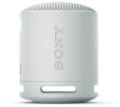ワイヤレスポータブルスピーカー Bluetooth スピーカー ソニー  SONY SRS-XB100 ライトグレー 高音質 おしゃれ アウトドア