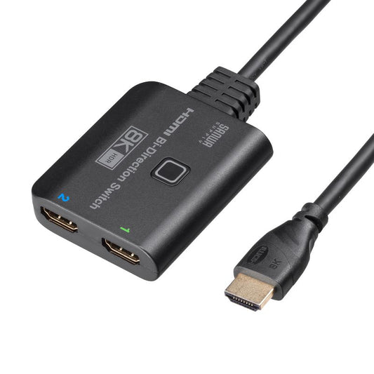 HDMI切替器 8K/60Hz/HDR対応 サンワサプライ SANWA SUPPLY SW-HDR8K21BD ブラック