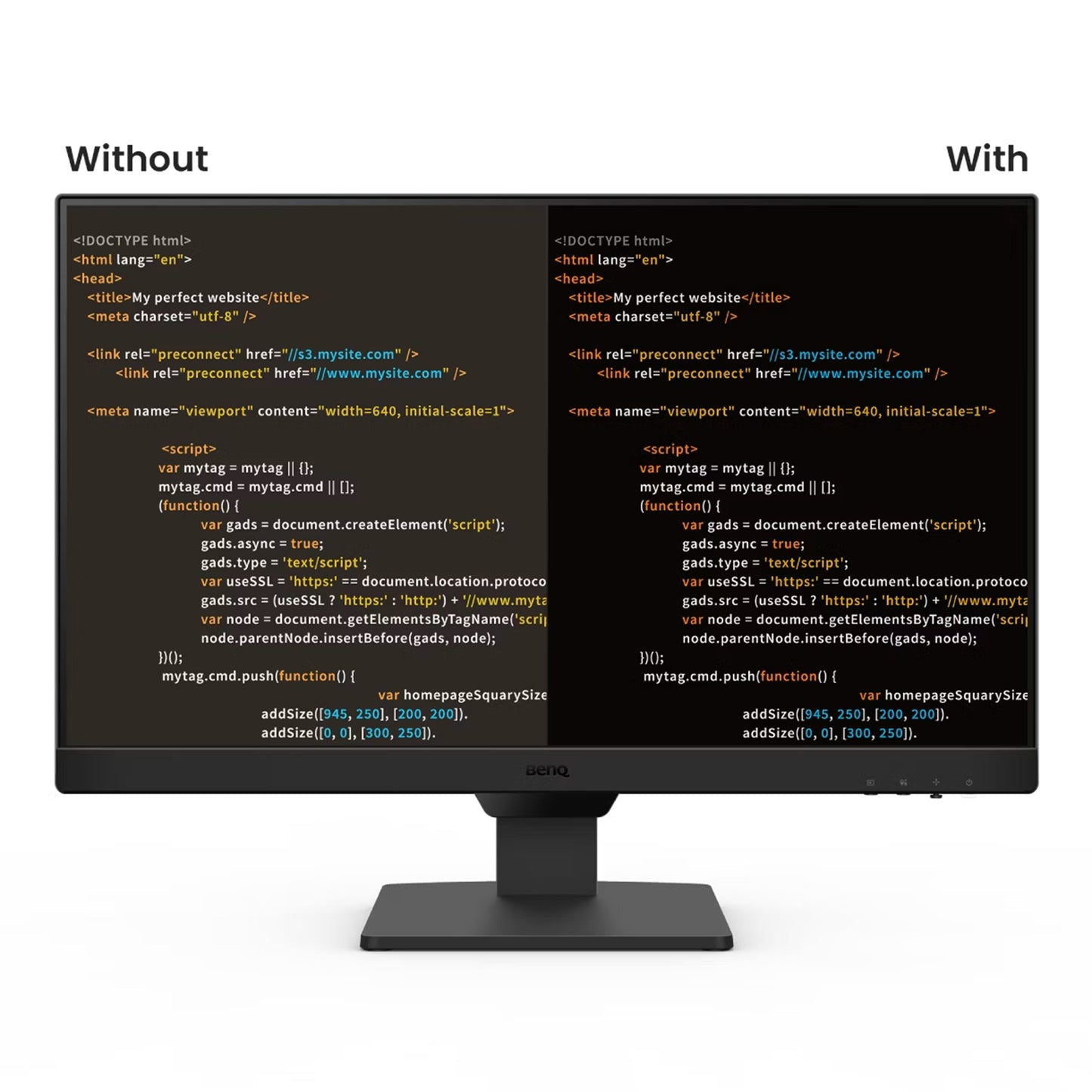 BenQ 23.8型 IPSパネル GW2490 ブラック 1920×1080 フルHD アイケアモニター ディスプレイ