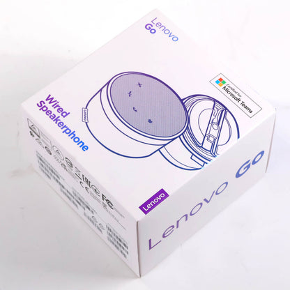中古 Lenovo Go Wired Speakerphone ワイヤレススピーカーフォン USB電源 WEB会議 Type-C