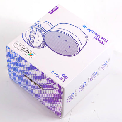 中古 Lenovo Go Wired Speakerphone ワイヤレススピーカーフォン USB電源 WEB会議 Type-C