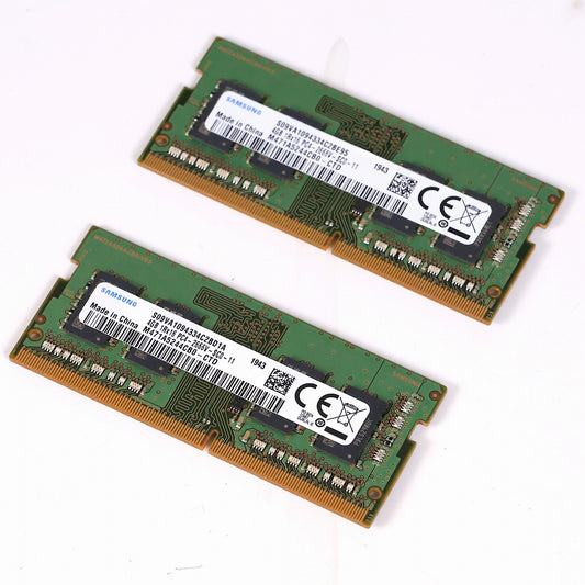 中古 DDR4メモリ 4GB x 2枚 M471A5244CB0-CTD SAMSUNG