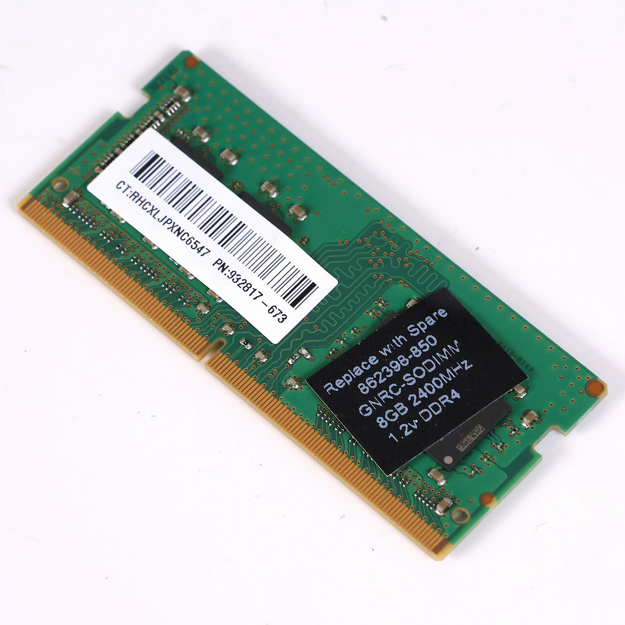 中古 DDR4メモリ 8GB x1枚 MTA8ATF1G64HZ-2G6E1 Micron