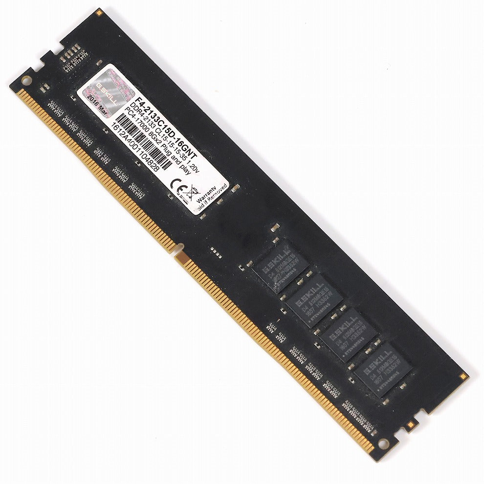 中古 DDR4メモリ 8GB x 1 F4-2133C15D-16GNT G.SKILL