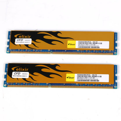 中古 DDR3 8GBメモリ x2 F4-2666C19S-8GNT Elixir