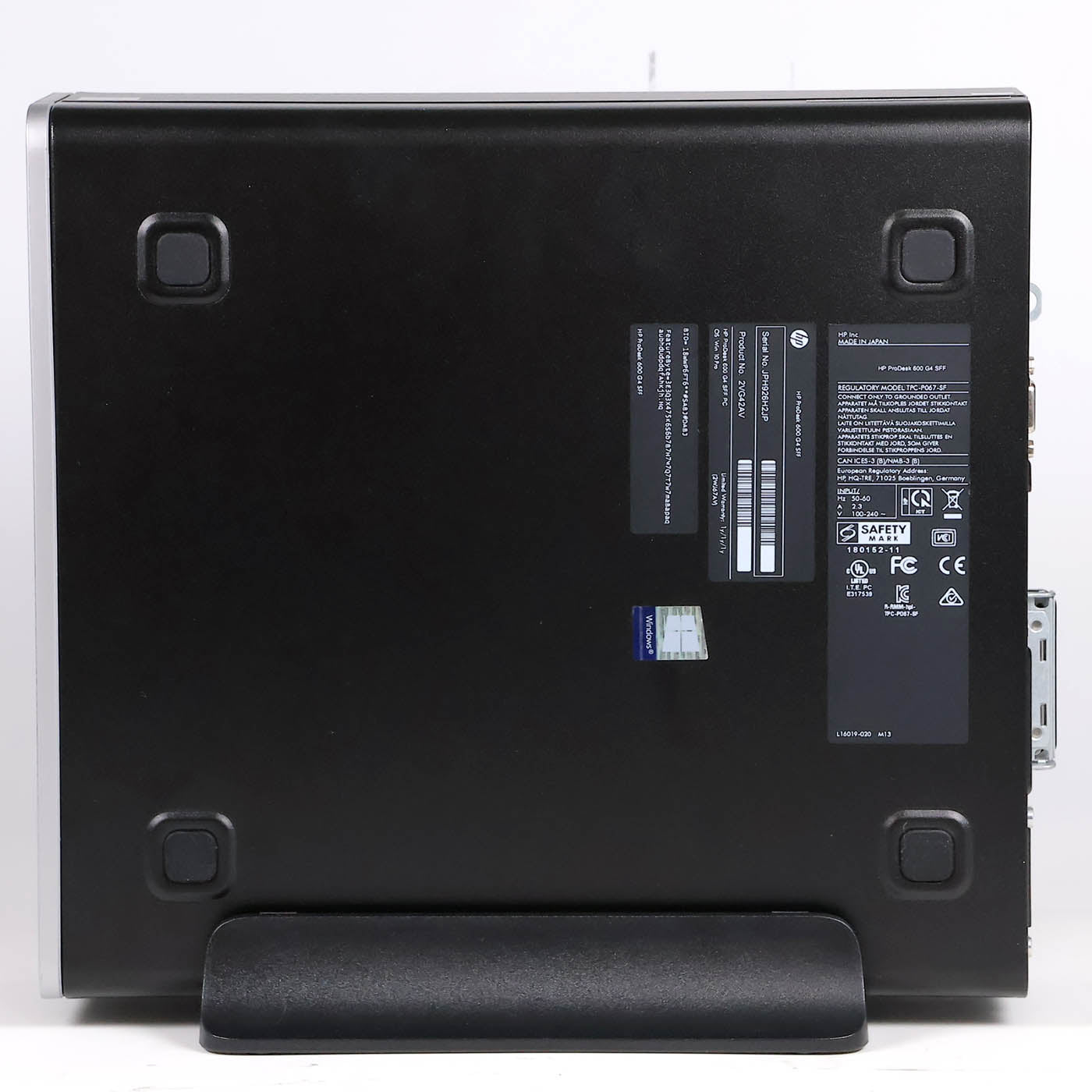 中古 ProDesk 600 G4 SFF 省スペース HP Windows11 第8世代CPU 8GB 500GB