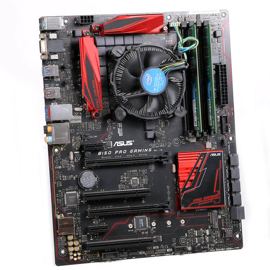 中古 CPU+メモリ+マザーボードセット 8GB DDR4 Core i5-6400 ASUS B150 PRO 動作未確認