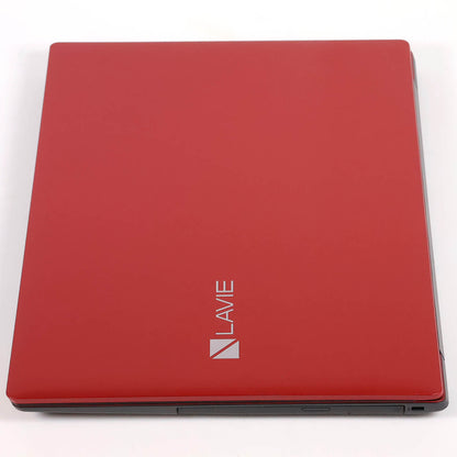 中古 15.6インチ ノートPC LAVIE Note Standard NS300/NAR  ノートパソコン 赤 レッド M.2