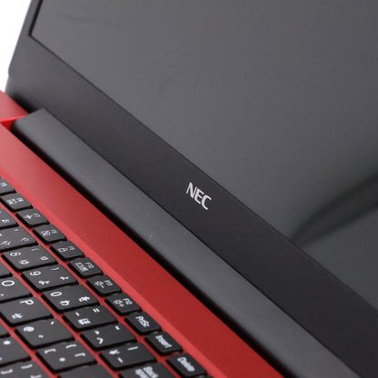 中古 15.6インチ ノートPC LAVIE Note Standard NS300/NAR  ノートパソコン 赤 レッド M.2