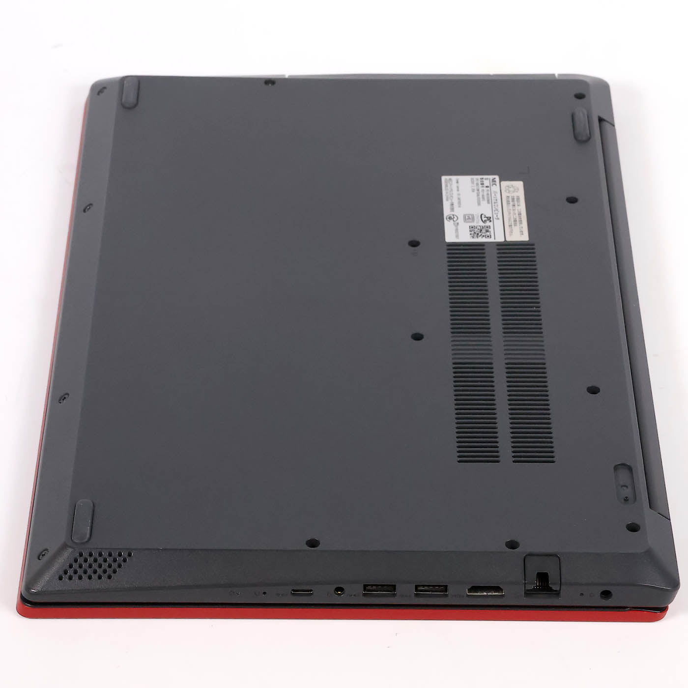 中古 15.6インチ ノートPC LAVIE Note Standard NS300/NAR  ノートパソコン 赤 レッド M.2