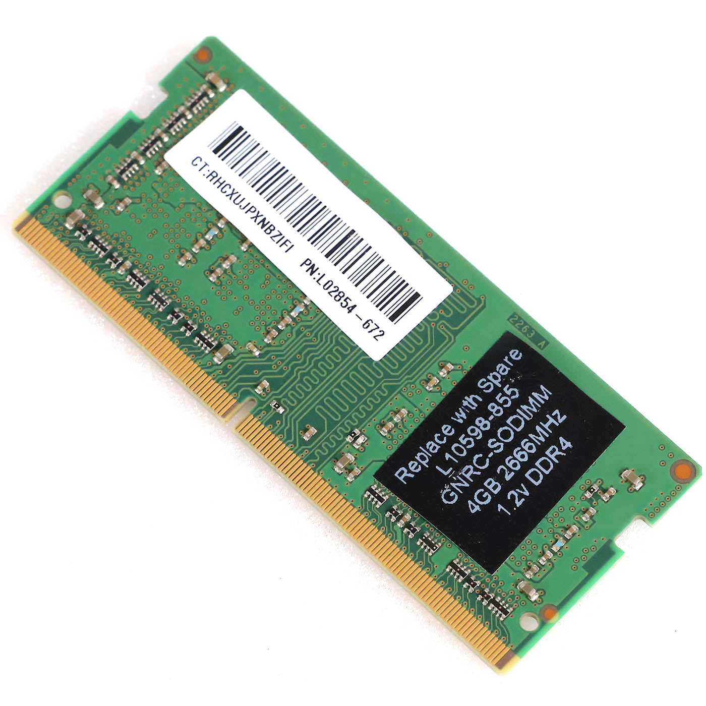 中古 DDR4メモリ 4GB x1 MTA4ATF51264HZ-2G6E1 Micron