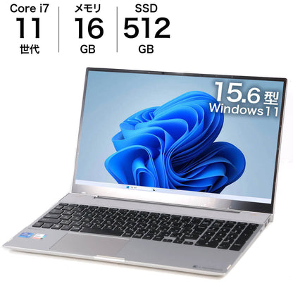 中古 15.6ノートPC dynabook P1-F8PP-BS バッテリー交換済 タッチパネル Win11 メモリ16GB