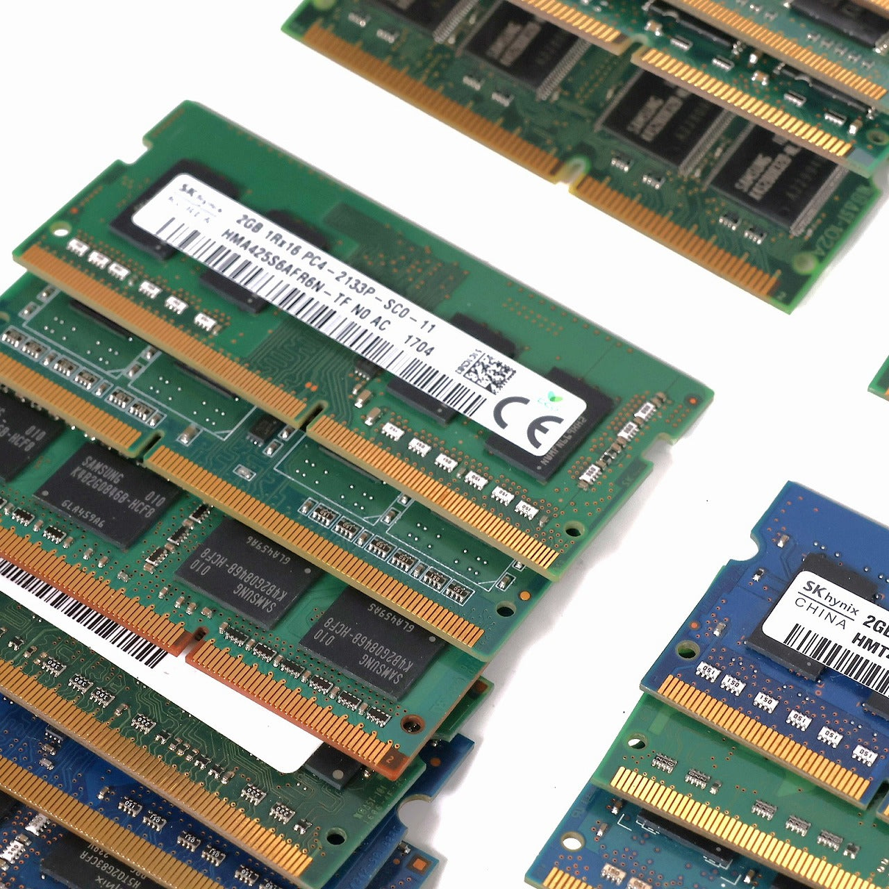 中古 188枚入り DDR2~4 等メモリジャンクセット