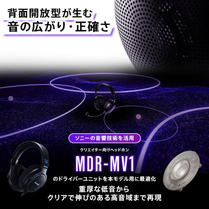 INZONE H6 Air 背面開放型ゲーミングヘッドセット SONY MDR-G600 正規保証付き