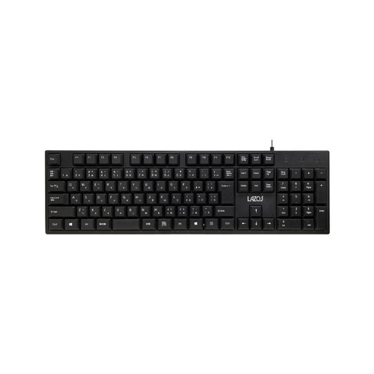 Lazos 有線キーボード ブラック 109キー テンキー付き L-KB