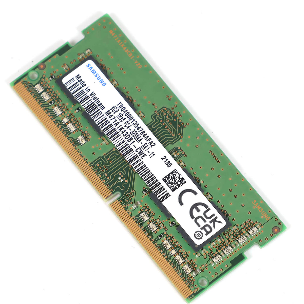 中古 DDR4メモリ 8GB x1 M471A1K43DB1-CWE SAMSUNG