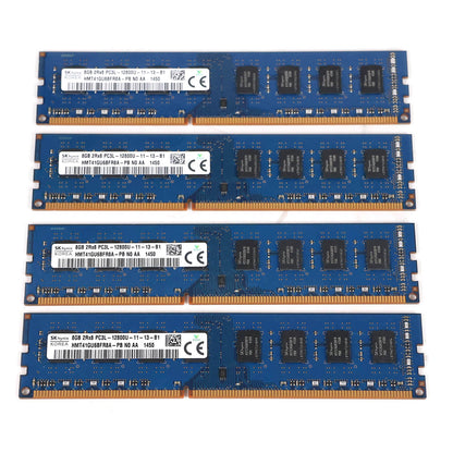 中古 DDR3L 8GBメモリ x 4 HMT41GU6BFR8A-PB SK hynix