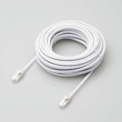 LANケーブル CAT6A対応 10m ヨリ線 ホワイト LD-GPAT/WH10/RS ELECOM
