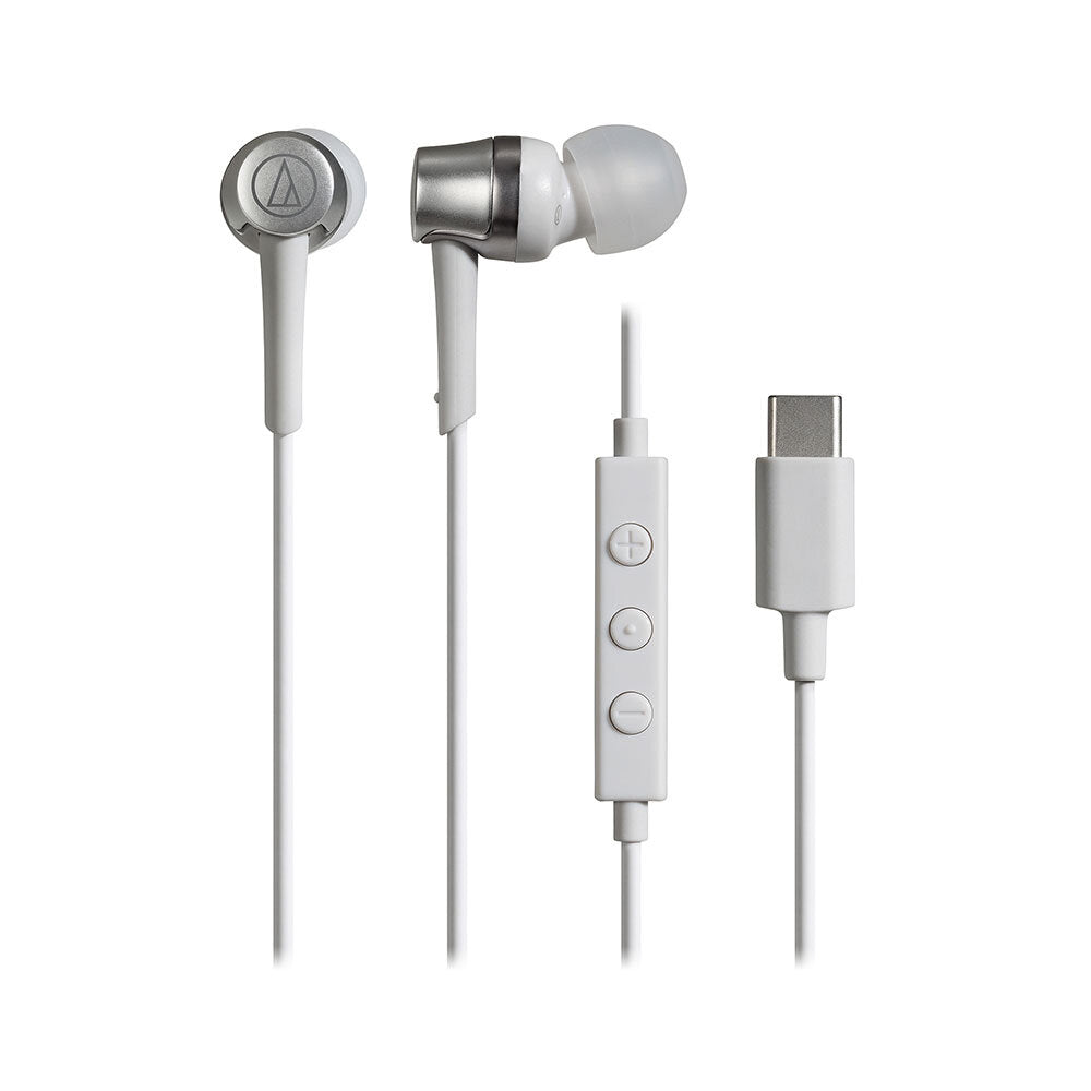 USB Type-C用イヤホンATH-CKD3C WH ホワイト audio-technica オーディオテクニカ