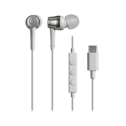 USB Type-C用イヤホンATH-CKD3C WH ホワイト audio-technica オーディオテクニカ