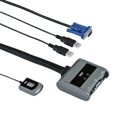 パソコン切替器 エミュレーション非搭載 手元スイッチ付き SW-KVM2UUSN2 SANWA SUPPLY