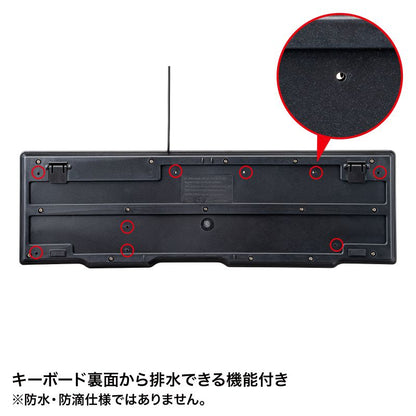 USBキーボード ブラック  テンキー付き SKB-L1UBKN SANWA SUPPLY メンブレン Windows