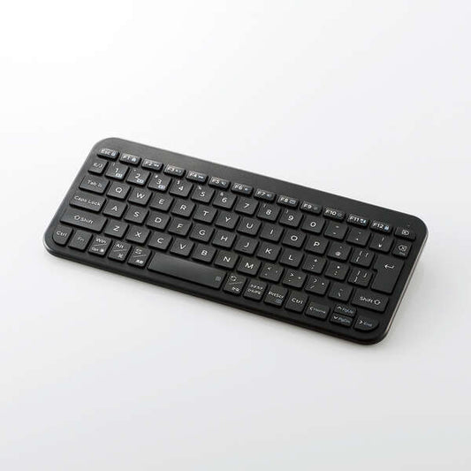 Bluetoothミニキーボード 薄型 パンタグラフ ブラック TK-TM10BPBK ELECOM