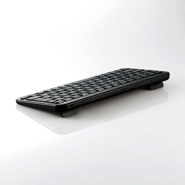 Bluetoothミニキーボード 薄型 パンタグラフ ブラック TK-TM10BPBK ELECOM