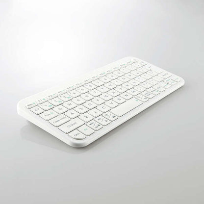 Bluetoothミニキーボード 薄型 パンタグラフ ホワイト TK-TM10BPWH ELECOM