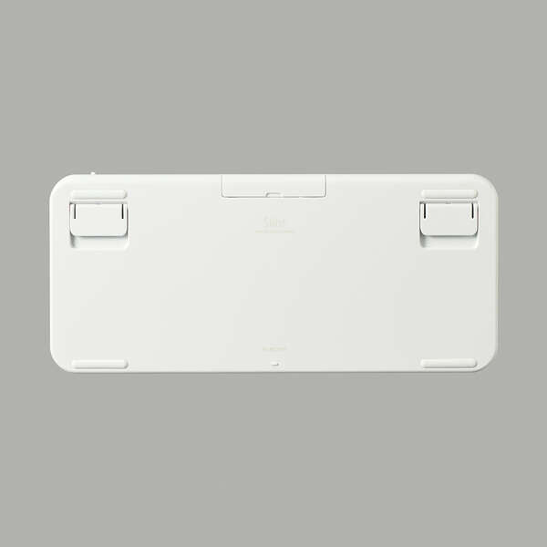 Bluetoothミニキーボード 薄型 パンタグラフ ホワイト TK-TM10BPWH ELECOM