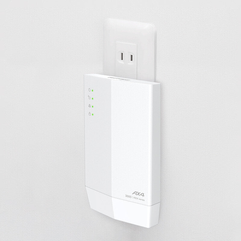 Wi-Fi中継機 WEX-3000AX4 11ax 2401+573Mbps AirStation  BUFFALO