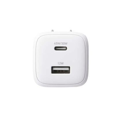 USB Power Delivery 45W AC充電器 ホワイト MPA-AC11045WH ELECOM