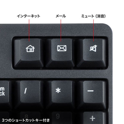 ワイヤレスキーボード SKB-WL40BK SANWA SUPPLY 2.4G
