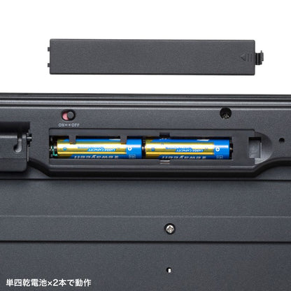 ワイヤレスキーボード SKB-WL40BK SANWA SUPPLY 2.4G