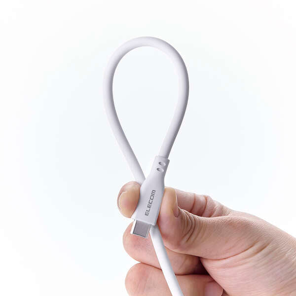 まとまるマグネットケーブル USB Type-C 2.0m MPA-CCTMGS20WH ELECOM