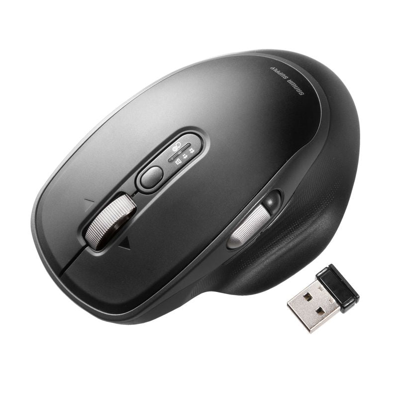 Bluetoothワイヤレスマウス MA-WBIRS635BK SANWA SUPPLY サイドホイール チルトホイール