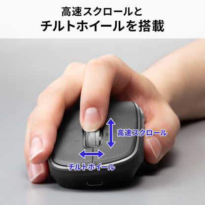 Bluetoothワイヤレスマウス MA-WBIRS635BK SANWA SUPPLY サイドホイール チルトホイール