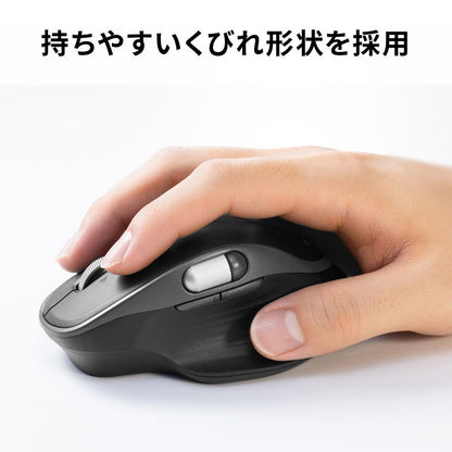 Bluetoothワイヤレスマウス MA-WBIRS635BK SANWA SUPPLY サイドホイール チルトホイール