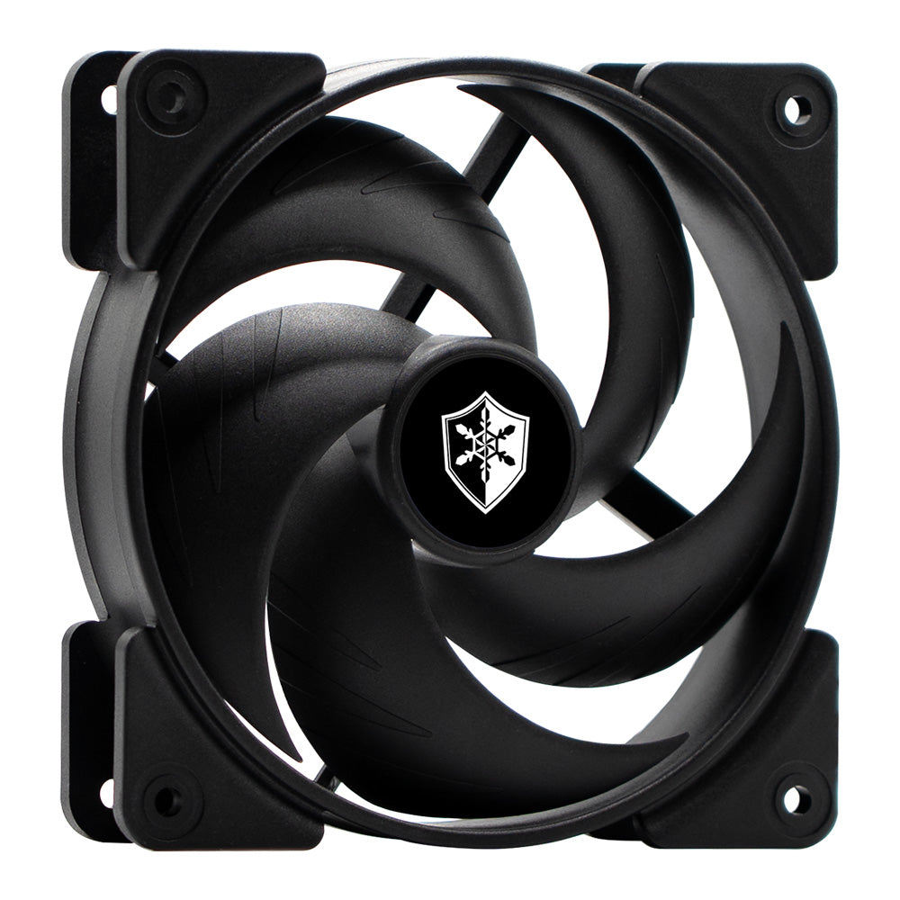 Zephyros Black ケースファン 120mm PWM BA-CF120AMZR-BK Ainex