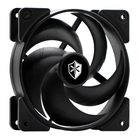 Zephyros Black ケースファン 120mm PWM BA-CF120AMZR-BK Ainex