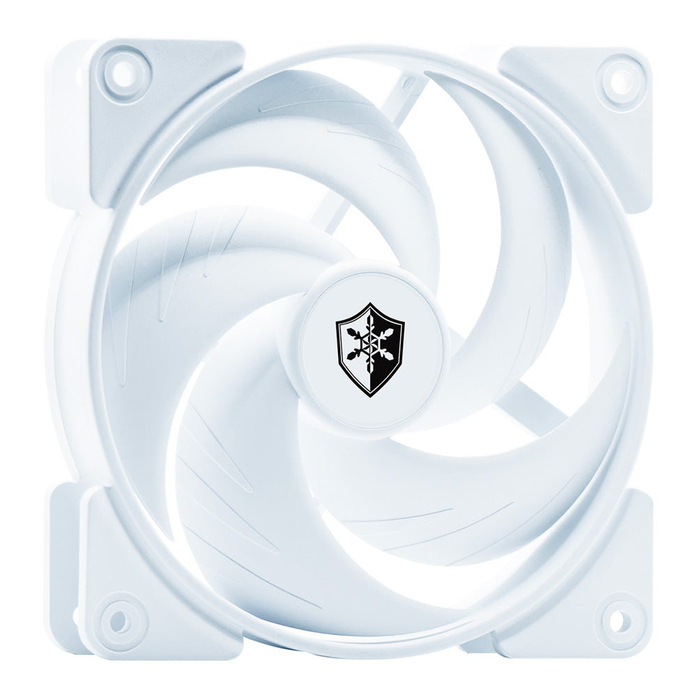Zephyros White ケースファン 120mm PWM BA-CF120AMZR-WH ゼピュロス ホワイト Ainex